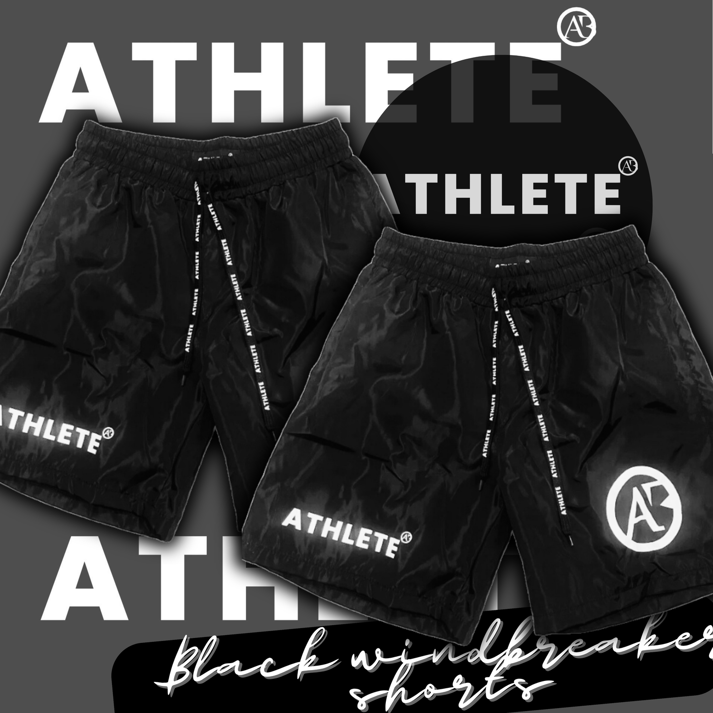 ATHLETE windbreaker shorts