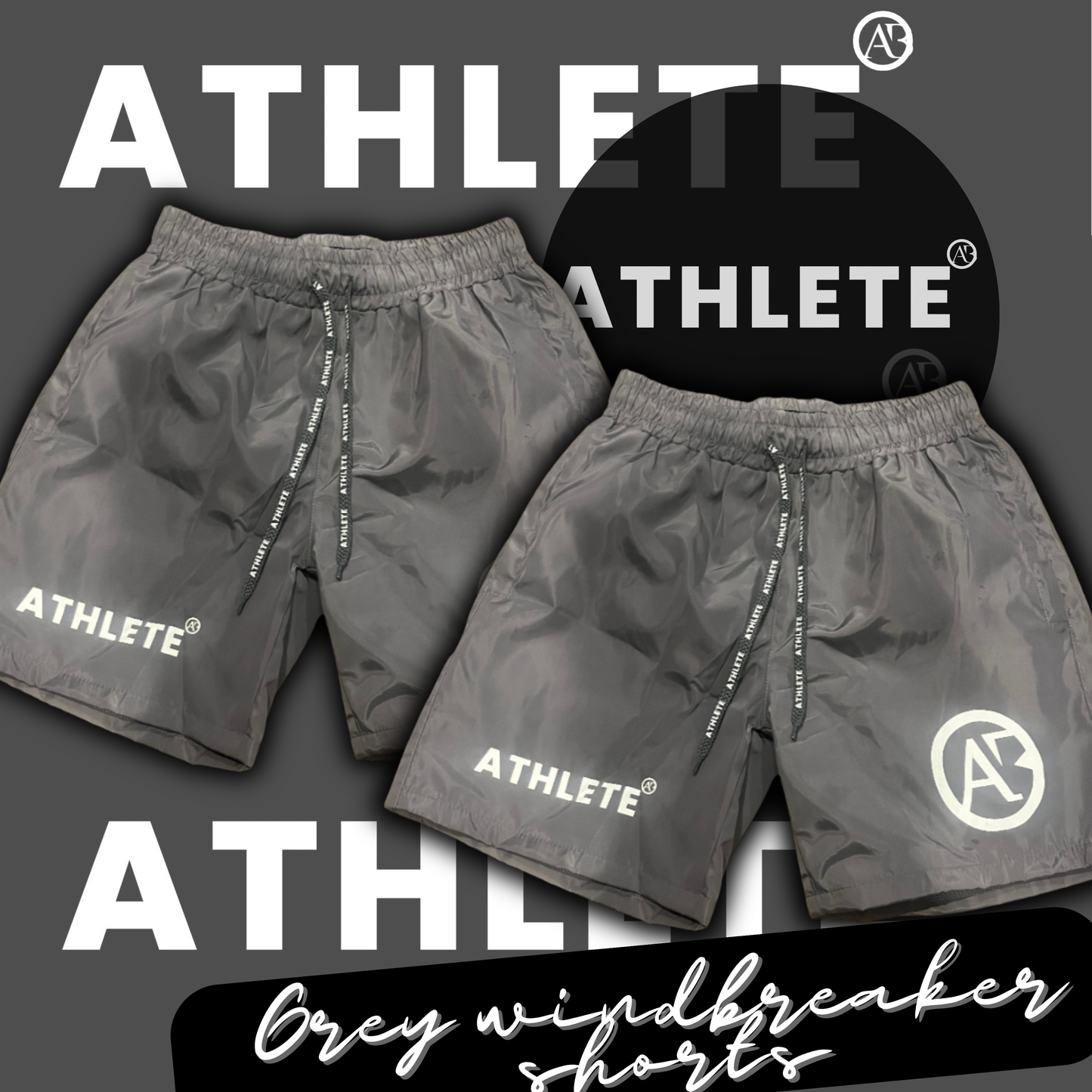 ATHLETE windbreaker shorts