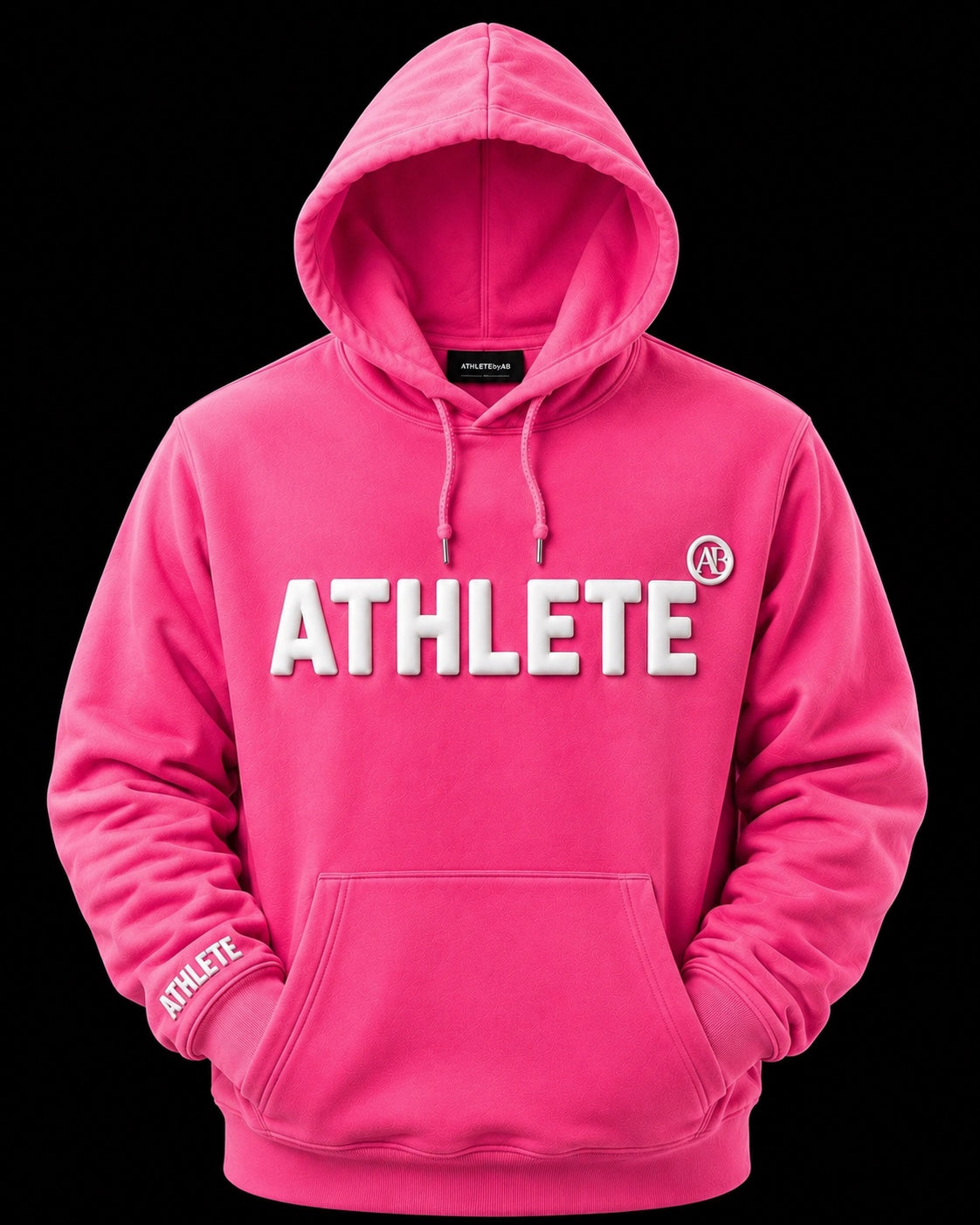 Pink ATHLETE hoodie